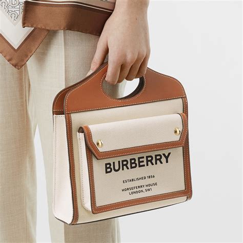 mini pocket bag burberry|Burberry pocket bag mini.